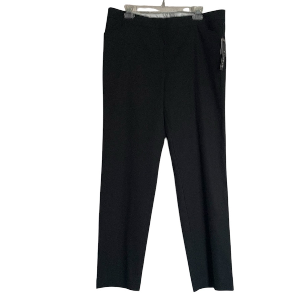 Sandro Studio Anna Fit Black Dress Trouser Pants NWT